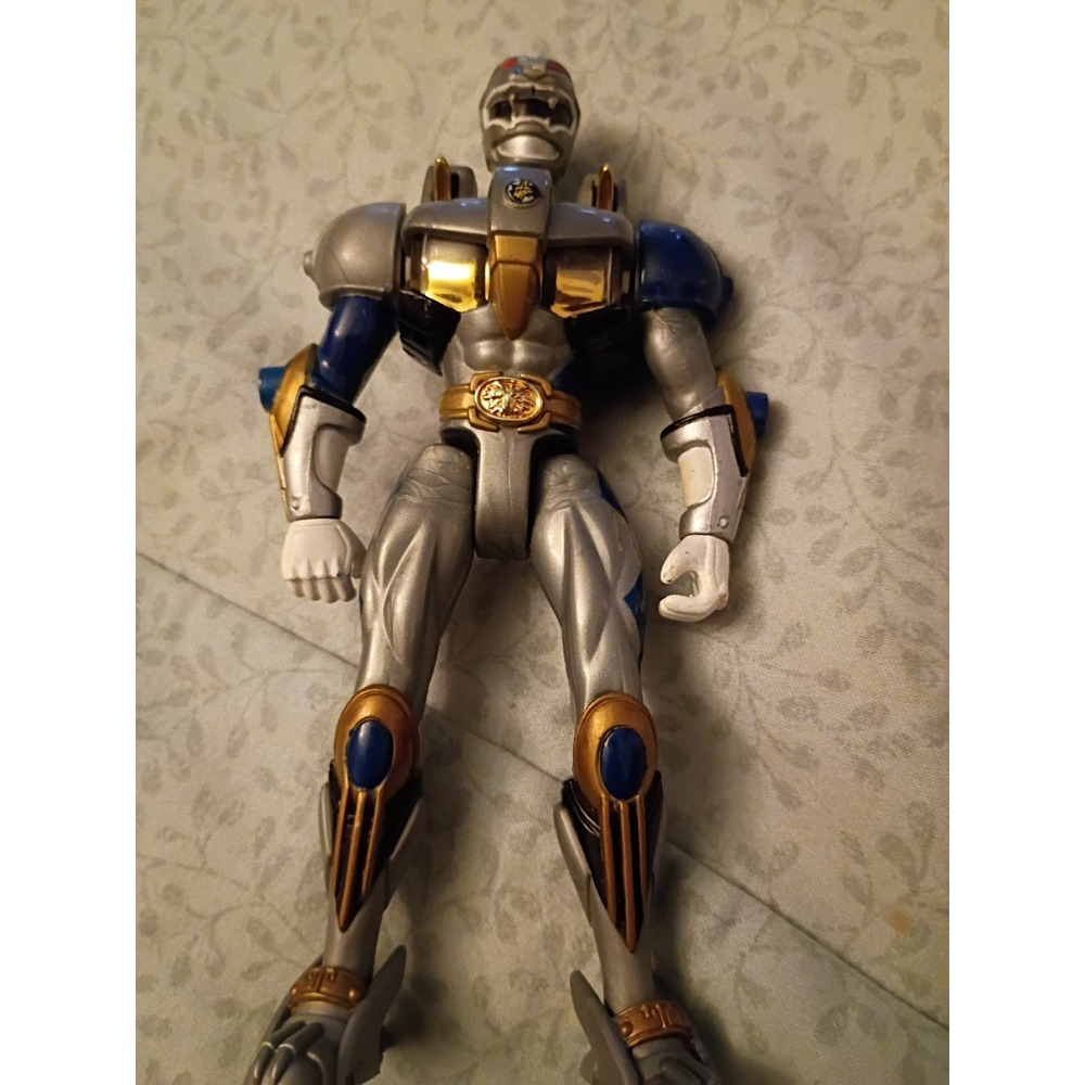 Power Rangers Wild Force Savage Battle Lunar Wolf 5.5" action figure Bandai 2001